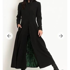 NEO TRENCH COAT - LIMITED BLACKMILK BM BLACK SIZE AUSTRALIA SIZING 10 NWT